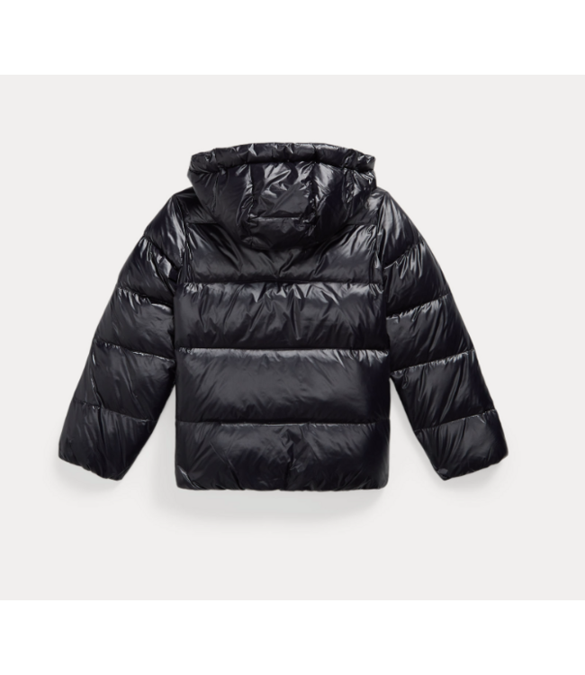 Ralph Lauren PUFFER-JACKET POLO BLACK W/ WHITE PP