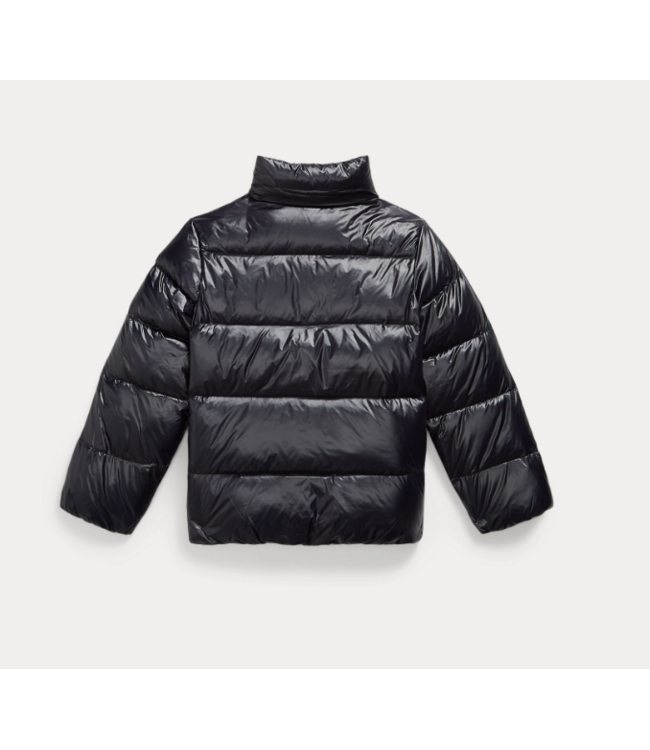 Ralph Lauren PUFFER-JACKET POLO BLACK W/ WHITE PP