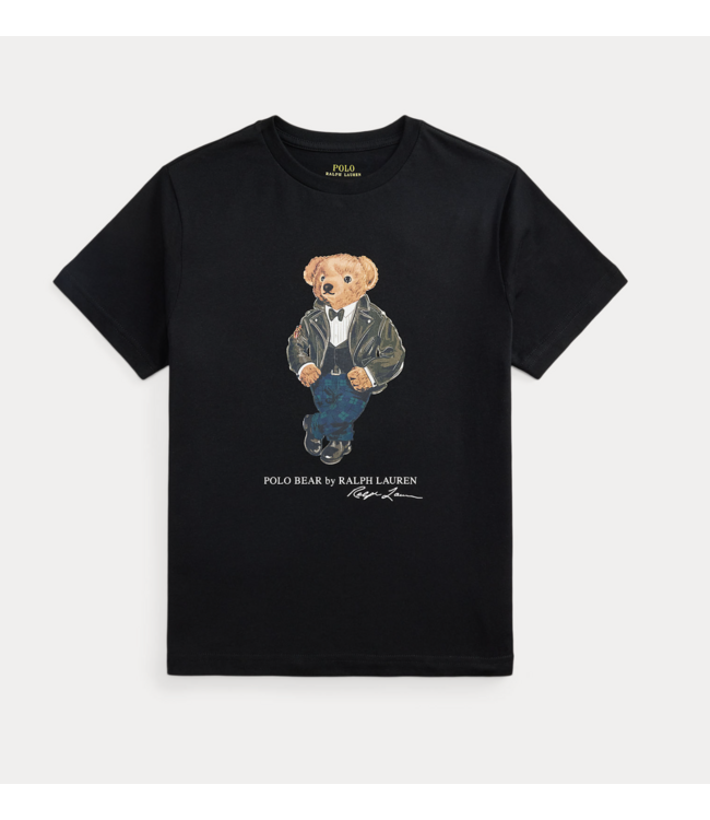 Ralph Lauren T-SHIRT BEAR POLO BLACK