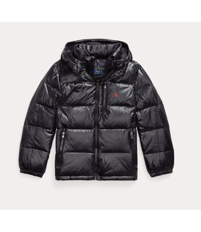 Ralph Lauren WOVEN-BOMBER-JACKET POLO BLACK