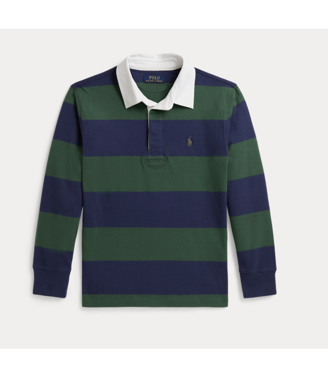 Ralph Lauren RUGBY SHIRTS VERANO GREEN/RUSTIC NAVY