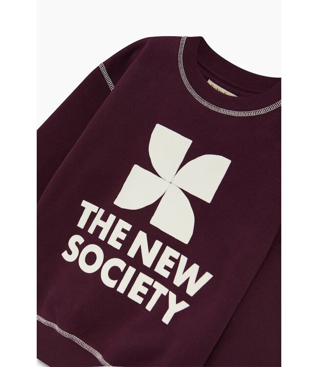 The New Society TNS Logo Sweatshirt Winetasting