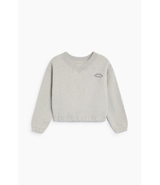 The New Society Mochi Teen Sweatshirt Light Grey Melange