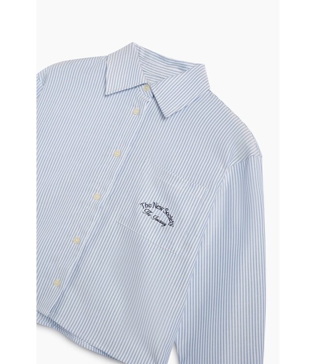 The New Society Finn Teen Shirt stripes