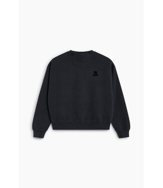 The New Society TNS Logo Teen Rib Sweater Moonless Night