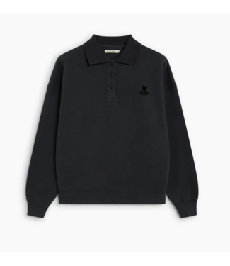 The New Society TNS Logo Teen Polo Moonless Night