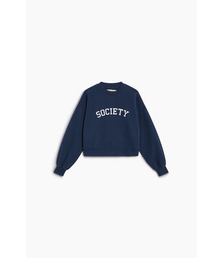 The New Society Lea Teen Sweatshirt Black Iris