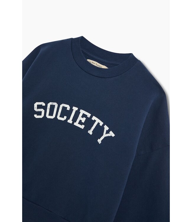 The New Society Lea Teen Sweatshirt Black Iris