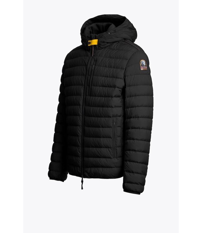 Parajumpers HOODED DOWN JACKET LAST MINUTE - BOY BLACK