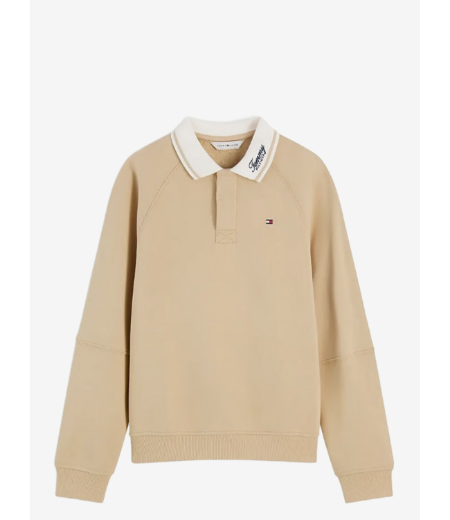 Tommy Hilfiger RUGBY SWEATSHIRT Gentle Gold
