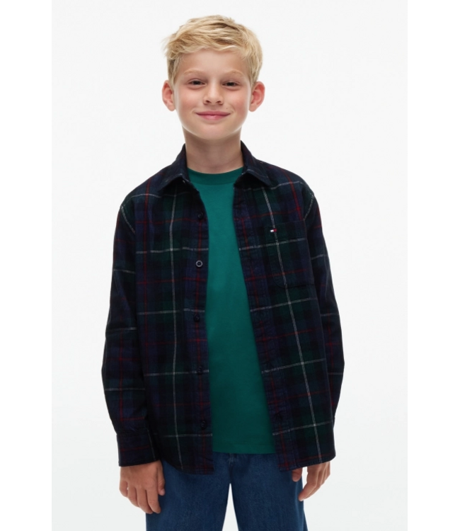 Tommy Hilfiger CORDUROY CHECK GREEN
