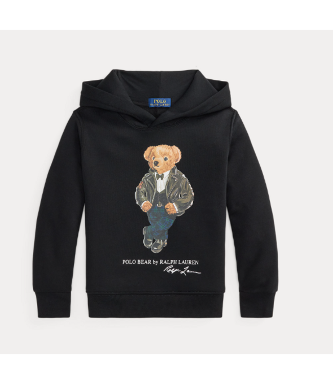 Ralph Lauren HOODIE BEAR POLO BLACK