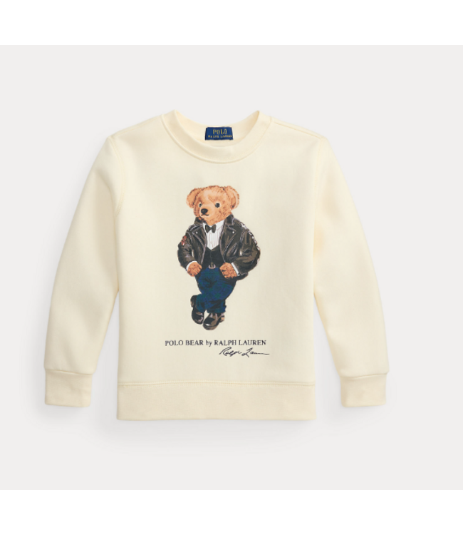 Ralph Lauren CN SWEATER BEAR CLUBHOUSE CREAM
