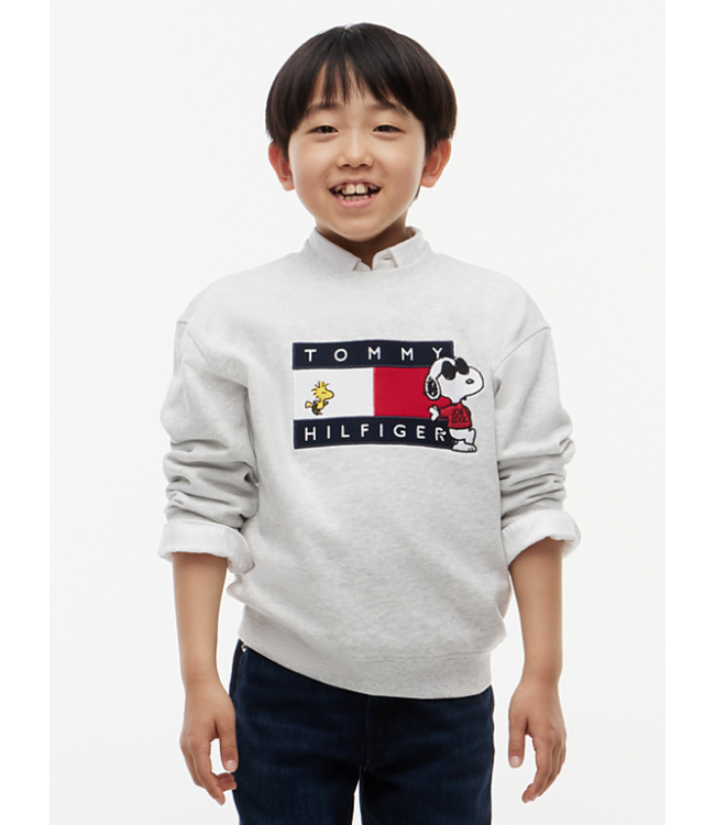 Tommy Hilfiger PEANUTS CREWNECK sweater Grey Heather