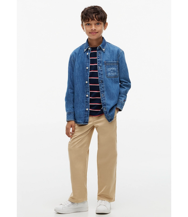 Tommy Hilfiger DENIM SHIRT medium wassed