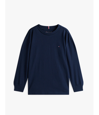 Tommy Hilfiger ESSENTIAL T-SHIRT LS Dark Blue