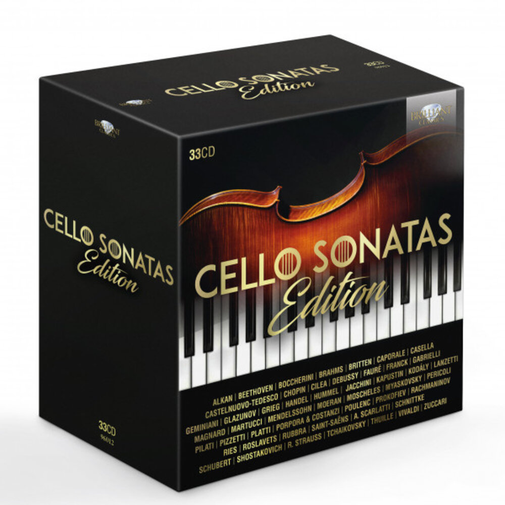 Brilliant Classics CELLO SONATAS EDITION (33CD)