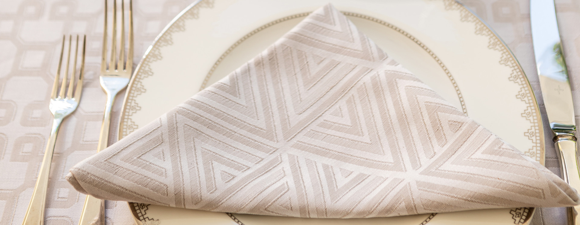 Napkins of the finest Italian linen