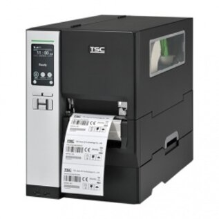 TSC label printer , thermal transfer, resolutie: 24 dots/mm (600 dpi), mediabreedte (max): 114 mm, printbreedte (max.): 104mm, diameter rol (max.): 203mm, snelheid(max): 152 mm/sec., aansluiting: USB (2.0), RS232, Ethernet (10/100 Mbit), emulatie, TSPL-EZ, RA