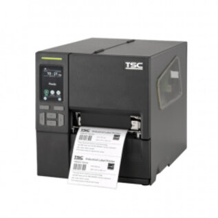 TSC label printer, thermal transfer, 8 dots/mm (203 dpi), media width (max.): 120 mm, print width (max.): 108 mm, roll diameter (max.): 203mm, speed (max.): 203 mm/s, USB, RS232, Ethernet, Wi-Fi (802.11a/b/g/n), EPL, ZPL, ZPLII, DPL, RAM: 64 MB, Flash: 128 MB