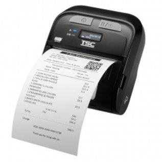TSC mobiele printer, direct thermisch, 8 dots/mm (203 dpi), mediabreedte (max): 80 mm, printbreedte (max.): 72mm, diameter rol (max.): 40mm, snelheid(max): 102 mm/sec., USB, Bluetooth (klasse, klasse 5.0), NFC, RAM: 32 MB, Flash: 16 MB, real time clock, etike