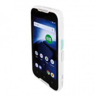 Datalogic portable data collection device, healthcare, 2D, imager (1 MP), Green Spot, desinfectable housing, Cam (13MP, auto-focus), barcode support: Digimarc, 12.7 cm (5''), Bluetooth, Wi-Fi (802.11ac), 4G (LTE), NFC, Qualcomm Octa Core, 2.0 GHz, RAM: 3 GB, Flash: