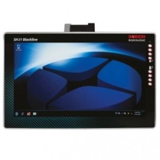 Datalogic Vehicle terminal, 53.3 cm (21''), Projected Capacitive, brightness: 400cd, USB (4x), RS232 (2x), Bluetooth (class 4), Ethernet (10/100/1000 Mbit), Wi-Fi (802.11a/b/g/n), HDMI, 1920x1080 pixels, Intel Quad Core, 1,9 GHz, RAM: 4 GB, Flash: 32 GB, Win 10 IoT