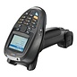 Zebra Bluetooth scanner , 1D, laser, Standard range, keypad (21 toetsen, numeriek), display, type, Xscale, 312MHz, RAM: 64 MB, Flash: 64 MB, Win CE, IP54, apart bestellen, cradle, kleur: zwart