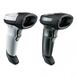Zebra handscanner, retail, 1D, laser, Standard range, 100 scans/s, multi interface (RS232, KBW, USB, IBM), incl.: kabel (IBM), tafelmontage, kleur: antraciet