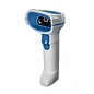 Zebra handscanner, gezondheidszorg, 2D , imager (Standard range), multi interface (RS232, KBW, USB), protection class: IP42, incl.: kabel (USB, rechte, 2 m), kleur: wit, blauw