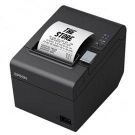 Epson Epson TM-T20III, USB, Ethernet, 8 dots/mm (203 dpi), cutter, ePOS, zwart