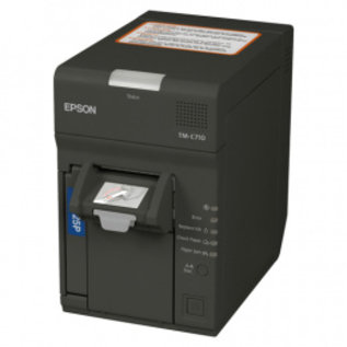 Epson inkt jet (meerkleurig ), resolutie: 14 dots/mm (360dpi), mediabreedte (max): 58mm, snelheid(max): 130mm/s, USB, Ethernet, incl.: voeding, netsnoer, inktcartridge, kleur: grijs