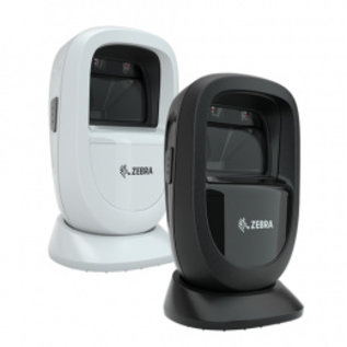 Zebra presentation scanner, retail, 2D, imager (standard range), 0-27.9cm reading distance, barcode support: Digimarc, multi-interface (RS232, KBW, USB, RS485), protection class: IP52, order separately: interface cable, colour: black