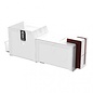 EVOLIS kaartprinter , dubbelzijdig kaart printen, thermal transfer (dye sublimation, 4-kleuren, monoschroom), resolutie: 12 dots/mm (300 dpi), USB, Ethernet, incl.: kaart doorvoer (max. 100 kaarten), laminering, kabel (USB), voeding, netsnoer, reinigingsset, des