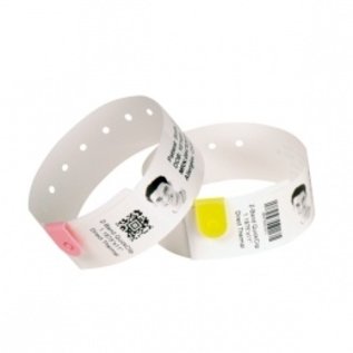 Zebra Z-Ben Splash polsbanden tbv HC100 printers, 6x cartridges per kit (350 bands per cartridge), kleur: roze