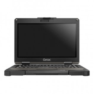 GETAC Notebook, fully rugged, Touchscreen, 33,8cm (13,3''), 1920x1080 pixels, Intel Core i7, 1.8 GHz, RAM: 16 GB, SSD: 512 GB, USB (3x), USB-C, RS232, Bluetooth, Ethernet, Wi-Fi (802.11ax), audio, HDMI, 4G (LTE), SD-Slot, keypad (QWERTZ), GPS, smart-card reader