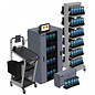 Zebra Cabinet, Extreme, shelfs: 1, dimensions (W x H x D): 1912 x 1200 x 437 mm, barrel lock and 2 keys, storage of up to 50 devices, order separately: power cord (C13)