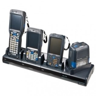 Honeywell FlexDock Desktop Dock, 2 spare battery slots, USB, for Honeywell CK7X, incl.: power supply, please order separately: power cord, USB cable (236-209-001), optional ethernetmodule (871-238-011), analog modem module (871-238-002)