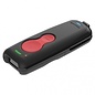 Honeywell Bluetooth scanner, miniature scanner, 1D, imager, USB, Bluetooth (iOS, class 2, range: 10 m), incl.: cable (USB, type A, Micro ), battery, hand-strap, colour: black