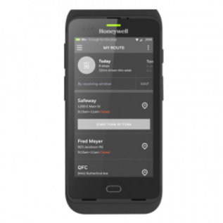 Honeywell portable data collection device, 2D, imager (FlexRange), Cam (13MP), front camera (8MP), warm swappable, Push to talk, 12.7 cm (5''), USB-C, Bluetooth, Wi-Fi (802.11ac), 4G (LTE), Micro SD-Slot, 1920x1080 pixels, Qualcomm Octa Core, 2.2GHz, RAM: 4 GB, Fla