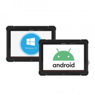 Honeywell Tablet PC, 2D, imager (FlexRange, 6803FR), 25,7cm (10,1''), Cam (8MP), front camera (2MP), brightness: 800cd, USB (3.0, type A, type C), Bluetooth, Wi-Fi (802.11ac), audio, HDMI, 4G (LTE), Micro SD-Slot, resolution: 1920x1200 pixels, Intel Pentium N4200,