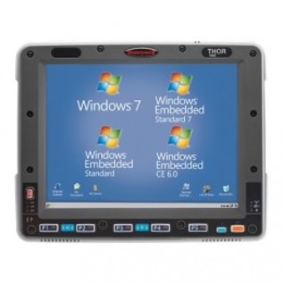 Honeywell Voertuig terminal, 24,6 cm (9,7''), Touch screen , resistieve, keypad (5 functietoetsen), USB (2x), RS232 (2x), Bluetooth, WLAN (802,11a/b/g/n, externe antenne), audio , SD-Slot, 1024x768 pixels, type, Intel Atom, 1.6 GHz, RAM: 16 GB, Flash: 8GB, Win Embe