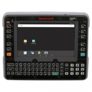 Honeywell Vehicle terminal, 20.3 cm (8''), Touchscreen, resistive, keypad (QWERTY, 64 keys, backlight), brightness: 900cd, Bluetooth, Wi-Fi (802.11ac, external antenna), NFC, Micro SD-Slot, 1280x768 pixels, Qualcomm Octa Core, 2.2GHz, RAM: 4 GB, Flash: 32 GB, Andro