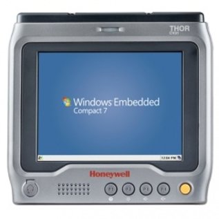 Honeywell Voertuig terminal, 16.5cm (6.5''), display (touch screen), USB (2x), RS232 (2x), Bluetooth, Ethernet, WLAN (802,11a/b/g/n), Micro SD-Slot, 640x480 pixels, type, TI OMAP 4470, 1.5GHz, RAM: 1 GB, Flash: 16GB, Win Embedded Compact 7, protection class: IP66