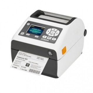 Zebra label printer , gezondheidszorg, direct thermisch, 12 dots/mm (300 dpi), mediabreedte (max): 118 mm, printbreedte (max.): 108 mm, diameter rol (max.): 127mm, snelheid(max): 152 mm/sec., USB (Host), RS232, Ethernet, emulatie, EPLII, ZPLII, XML, RAM: 256 MB