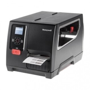 Honeywell label printer, midrange printer, thermal transfer, 12 dots/mm (300 dpi), media width (max.): 114 mm, print width (max.): 106mm, roll diameter (max.): 213mm, speed (max.): 300 mm/s, USB (2.0), RS232, Ethernet (10/100 Mbit), emulation: ZSim II, IPL, DP, DPL