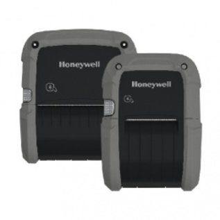 Honeywell label printer, mobile printer, direct thermal, 8 dots/mm (203 dpi), media width (max.): 57 mm, print width (max.): 48 mm, roll diameter (max.): 57 mm, speed (max.): 102 mm/s, USB, Bluetooth (BLE), Wi-Fi (802.11ac), NFC, desinfectable housing, Black Mark S