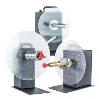 Labelmate Labelmate UCAT-40, Heavy-duty label unwinder, core holder: 76 mm, max. roll diameter: 400 mm, max. roll width: 170 mm, speed: 125 cm/sec., incl.: Quick-Chuck