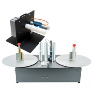 Labelmate Labelmate DISTRI-U, label counter, label sensor: ultrasonic (for transparent and black labels), core holder: 25 mm to 76 mm, max. roll diameter: 220 mm, roll width: 115 mm
