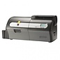 Zebra kaartprinter , dubbelzijdig kaart printen, thermal transfer (dye sublimation, monoschroom), resolutie: 12 dots/mm (300 dpi), snelheid(max): 1375 kaarten/uur, USB, Ethernet, incl.: magneetstrip schrijver, max. 250 kaarten, incl.: kabel (USB), netsnoer (EU,